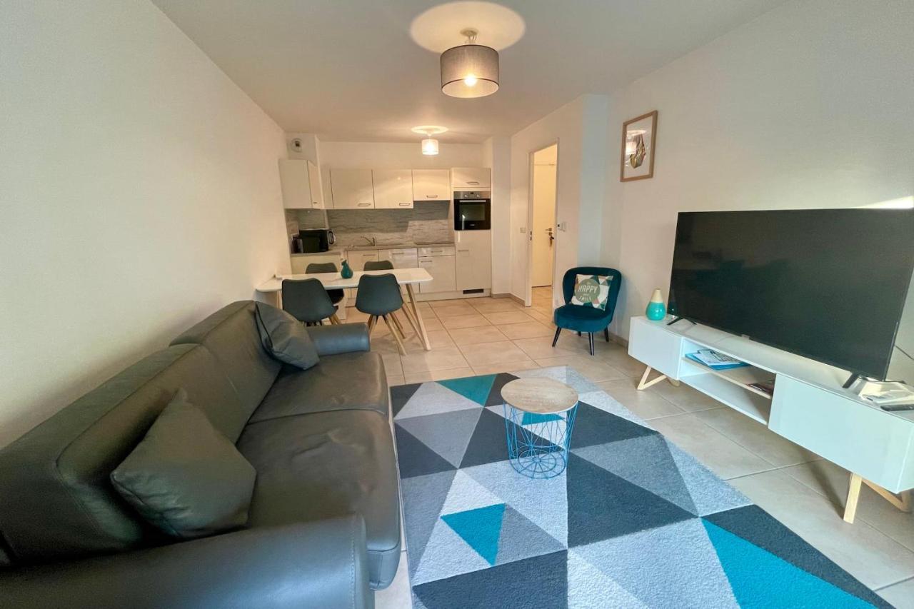 Oxford 1 Bedroom Apartment In A Brand New Building With A Pool Cannes Eksteriør billede